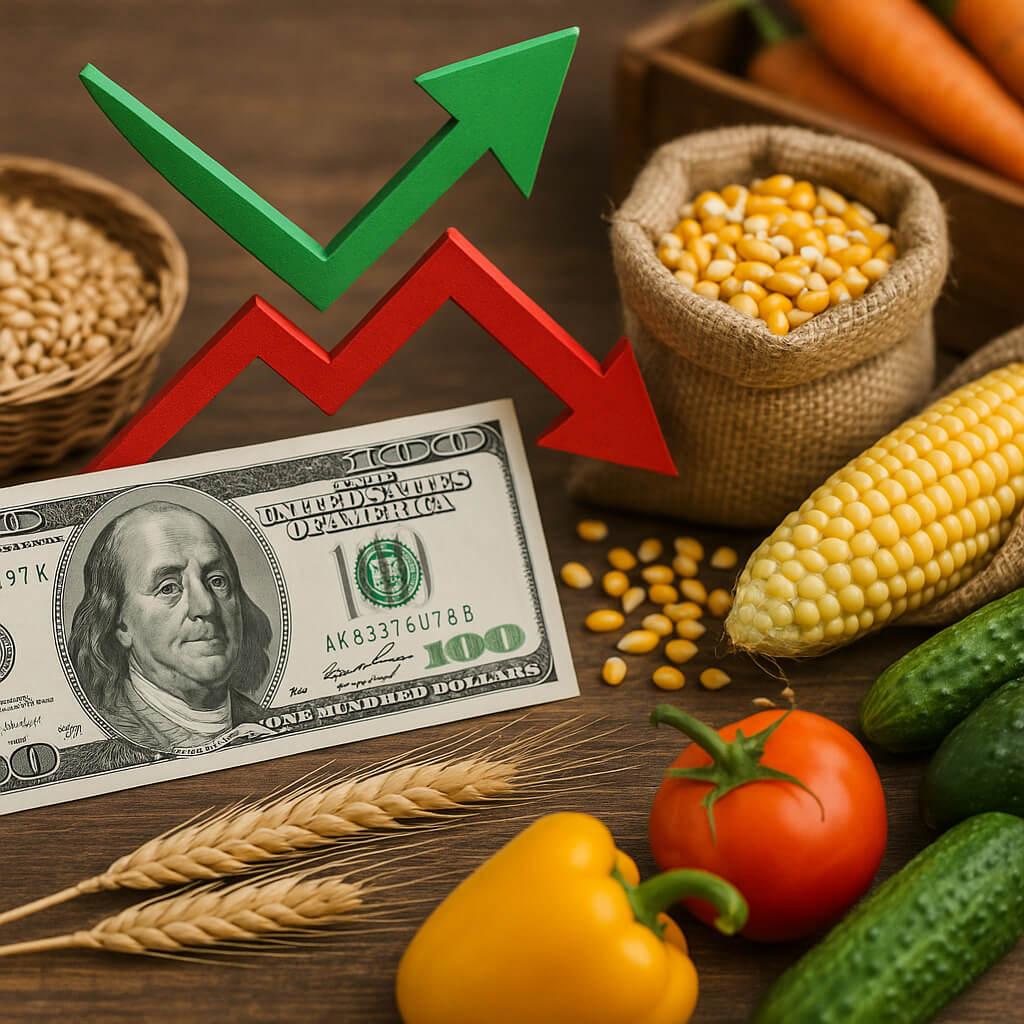 اثر نوسانات نرخ ارز بر رقابت‌پذیری صادرات محصولات کشاورزی