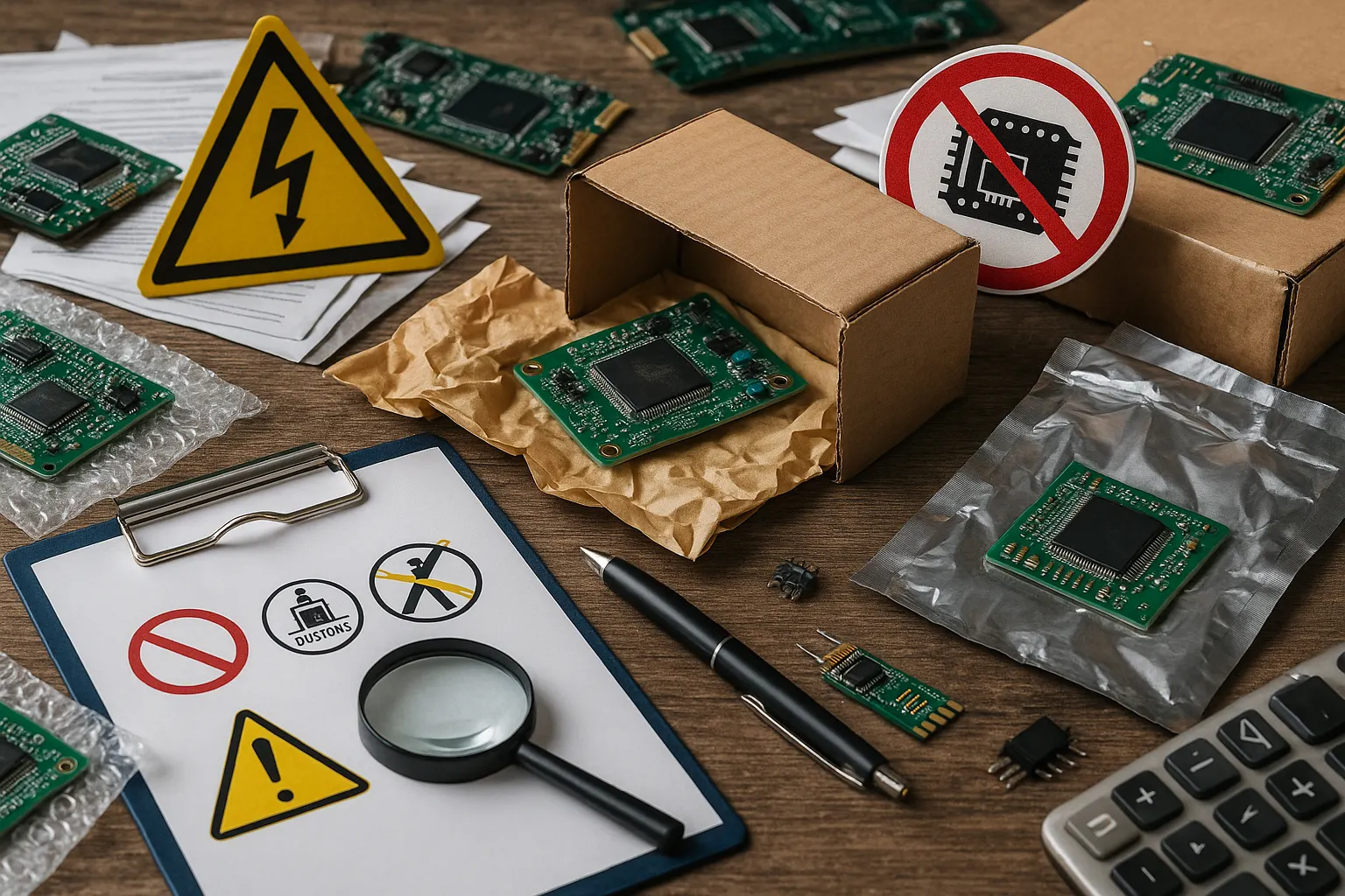 ترخیص قطعات الکترونیکی