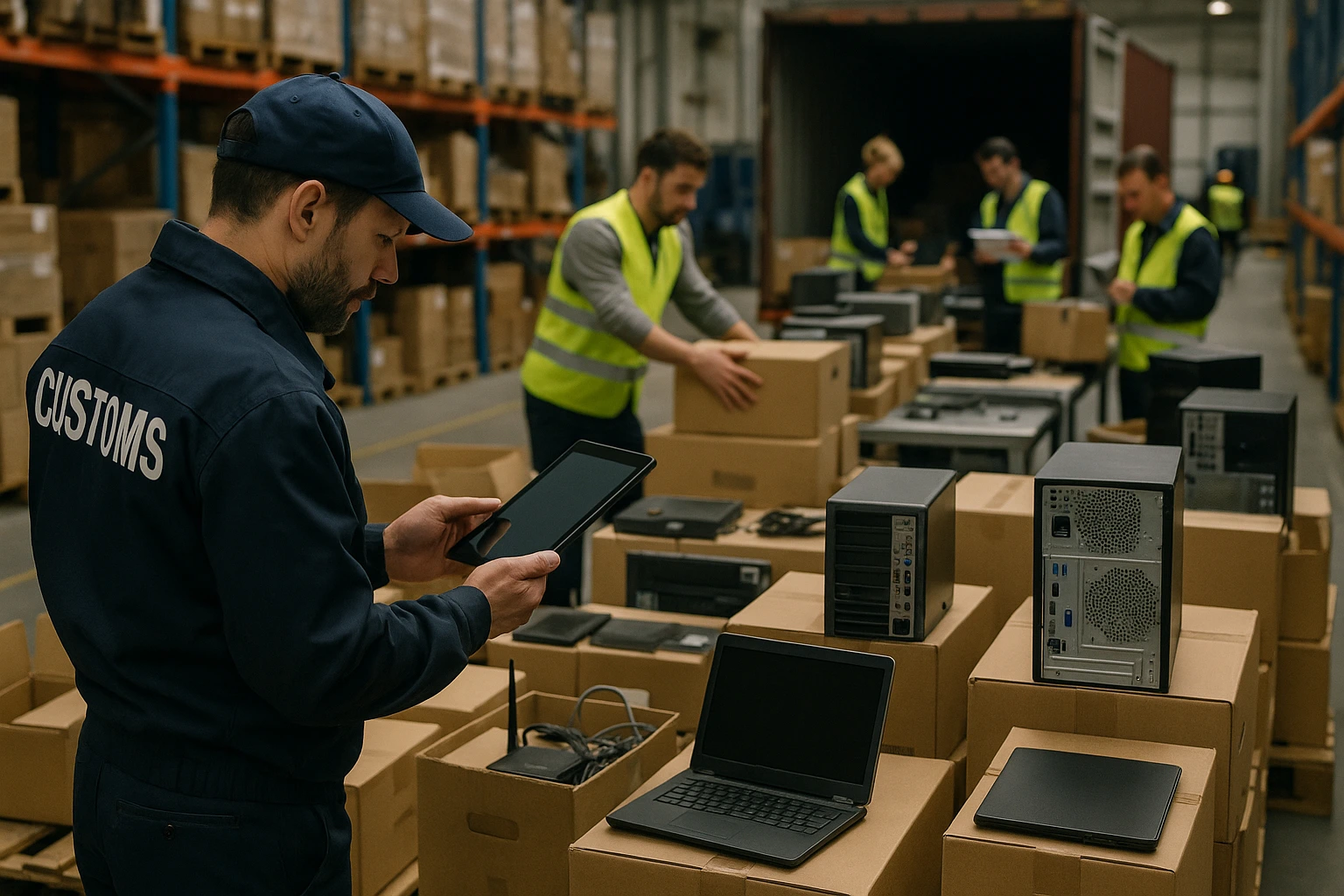 فرآیند ترخیص تجهیزات الکترونیکی