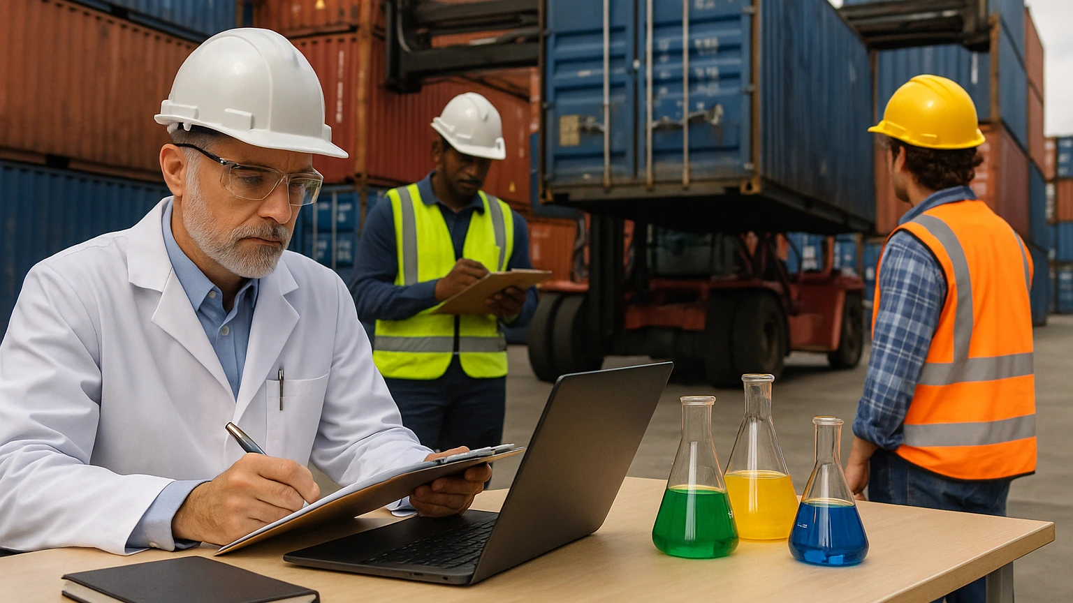 فرآیند ترخیص کالاهای شیمیایی