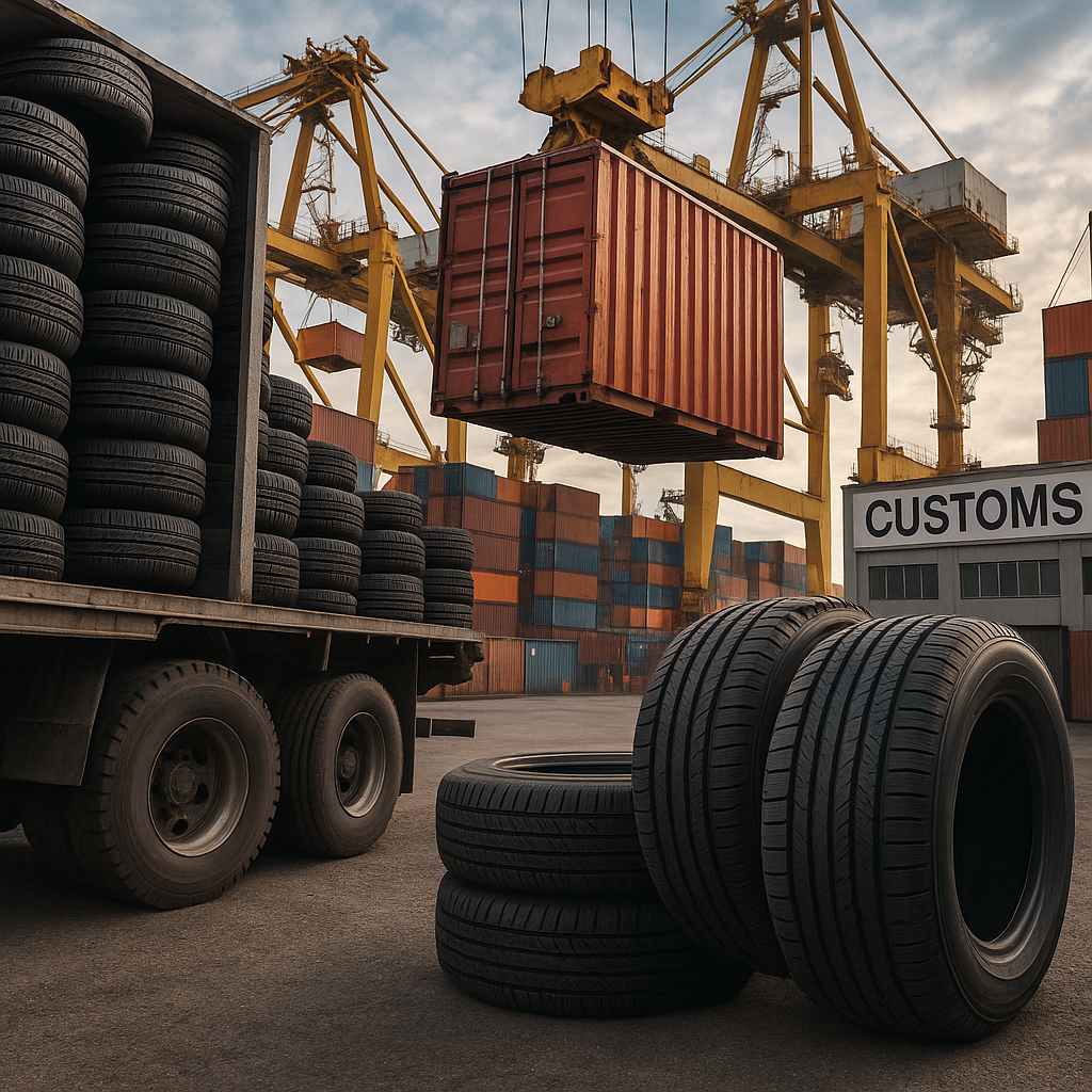 واردات لاستیک خودرو